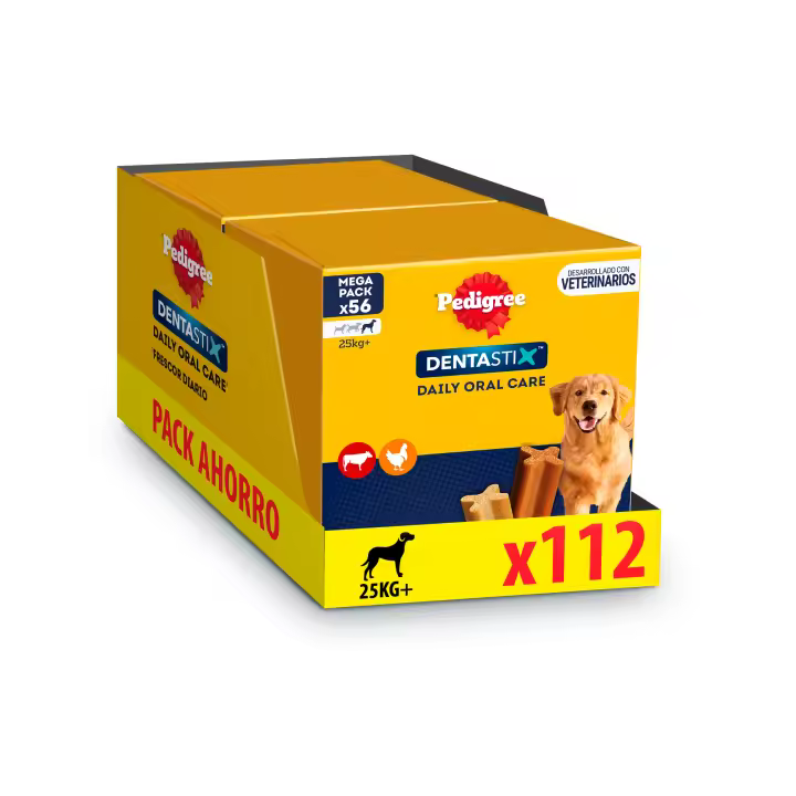 Pedigree Dentastix - Snack Dental para la Higiene Oral de Perros Grandes - 1