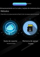 Cámara PTZ WIFI De Seguridad Con Visión Nocturna Y Seguimiento Automático CCTV IP Para Hogar Inteligente ICSEE 2 MP 4X Zoom Digital - details 9