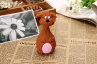 Juguete De Sonido Para Perros Nuevo Diversión De Dientes De Peluche Cartoon Forma Teddy Limpieza Y Entrenamiento De Goma Suministros Para Mascotas - details 5