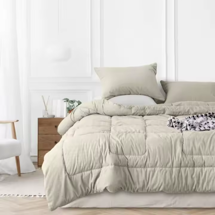 Edredón Reversible Super Soft Edredones de invierno con alto poder calorífico y para todo tipo de camas Incluye  Funda de cojin 90cm 105cm 135cm 150cm 180cm - 1