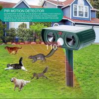 Repelente de Gatos para Exterior, Ultrasónico y USB, Carga Solar y USB, Prevenga Palomas de Perros y Ratones, para Viveros de Jardín. Repelente de Insectos y Animales - details 2