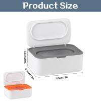 Paquete de 2 Cajas de Toallas Húmedas para Bebés con Dispensador y Almacenamiento Práctico - details 0