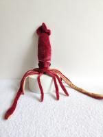 Oso De Peluche De 75cm Rojo Tinto Juguete Suave Para Niños Decoración Creativa Para Hogar Regalo De Navidad Y Cumpleaños - details 6