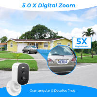Cámara De Seguridad Exterior Inalámbrica 4MP WIFI Con Panel Solar Batería De 4800mAh Detecta Humanos Tiempo De Soporte Cámara IP De Vigilancia - details 8