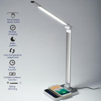 Lámpara De Escritorio LED LAOPAO Con 72 Lámparas Bajo La Cubierta 3 Colores Carga Inalámbrica Toque Protección Ocular Con Timer - details 1