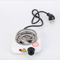 Placa Calentadora Eléctrica 500W 220V Para Cocina Hogar Con Enchufe Europeo Sartén Café Calentador De Hornillo Electrodomésticos De Cocina - details 0
