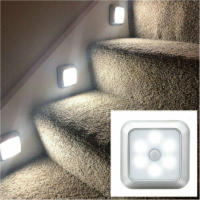 Lámpara De Pared LED Con Sensor De Movimiento Luz Nocturna Para Armario Escalera Dormitorio Corredor Decoración Interior Sin Cable - details 0