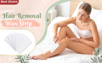 Tiras De Cera Para El Cabello De Papel No Tejido Eliminación De Vello Corporal Y Facial Suave Para El Cuidado Personal - details 0