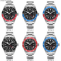 Reloj De Pulsera Mecánico De Lujo 41mm NH34 GMT Luminoso Corgeut Con Vidrio De Zafiro Resistente Al Agua 10Bar Para Hombres - details 2