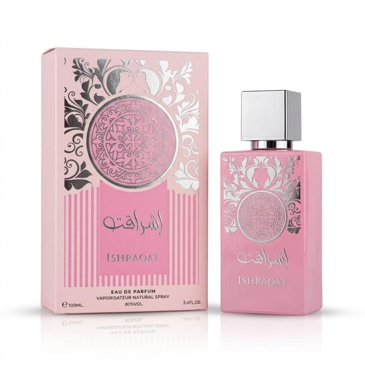 Ishraqat by Montage Brands Perfume para mujer Eau de Parfum oriental floral con notas de bergamota rosa y pachuli… — oferta en Miravia