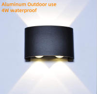 Lámpara De Pared LED Moderna Para Interior Y Exterior Luz Blanca Versátil Para Sala De Estar Corredor Dormitorio Decoración - details 1