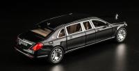 Coche De Juguete a Escala 1:24 Maybach S600 De Aleación Con Luz Y Sonido 6 Puertas Abiertas Coche Con Retroceso Para Niños Regalos Para Festivales - details 9