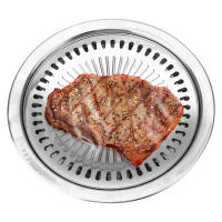 Parrilla De Barbacoa Sin Humo Antiadherente Para Estufa Eléctrica Y Gas Placa De Hornear Herramientas De Barbacoa Para Exteriores Y Hogar - details 0