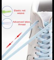 Par De Cordones Elásticos Para Zapatos Sin Amarrar 24 Colores Cuerda De Lazos Rápidos Para Niños Y Adultos Para Zapatillas - details 4