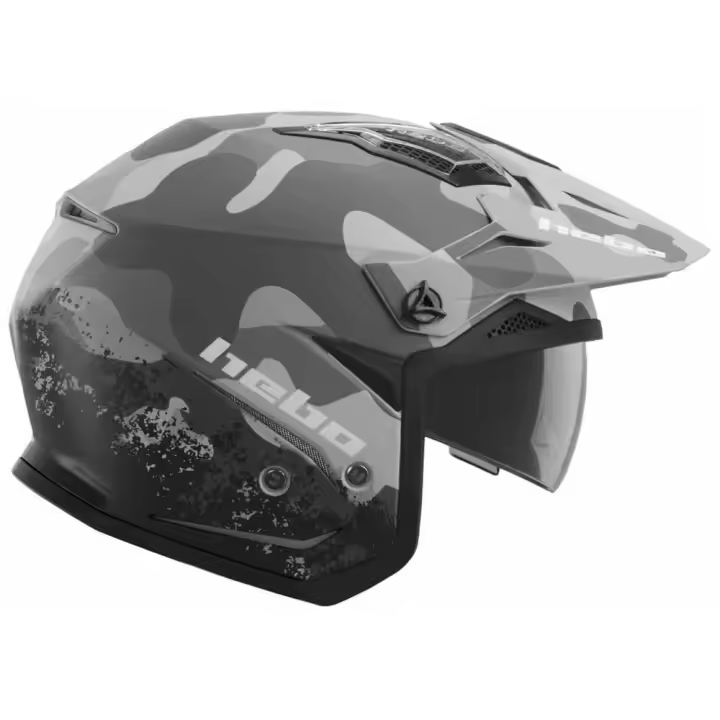 Hebo Casco Jet Htr-p01 V6 Camo - 1