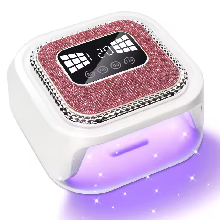 Secador De Uñas LED 80W Con 36 LEDs Lámpara De Secado De Polvo De Gel Para Salón Profesional Con 4 Configuraciones De Tiempo Y Sensor Automático - 1