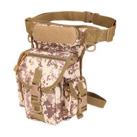 Bolsa De Pierna Multifuncional Impermeable Para Hombres Con Cinturón De Hombro Utillaje Táctico De Montar Y Disparar - details 4