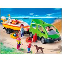 PLAYMOBIL coche familiar con lancha Family Fun (4144) - details 3