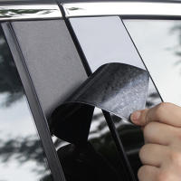 Pegatinas De Estilo Cromado Para Ventanas Y Puertas De Coche Negro/Ceniza Adecuadas Para Jeep Compass 2007-2017 Accesorios De Coche - details 6