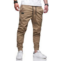 Nuevos Pantalones De Cargo Para Hombre Estilo Casual Color Sólido Talla Grande Joggers Tejidos Pantalones Rectos Para Deporte Y Ropa Casual - details 14