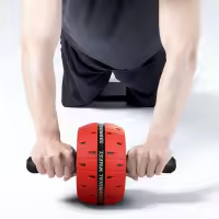 Rodillo De Abdominales Grande Para Ejercicio De Core Y Musculación En Casa Equipo De Entrenamiento Cardio Venta Individual - details 1