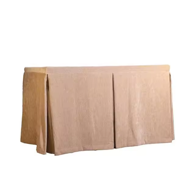 Falda de Camilla Rectangular Otoño-Invierno de Chenilla Doble Cara - Fabricada a Medida en España - Diseño Exclusivo para tu Hogar - 1