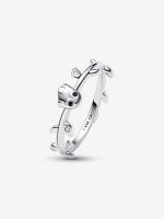 Pandora - Anillo de hoja de Groot de Guardianes DE LA Galaxia de Marvel - Plata de Lei - details 0