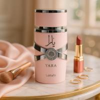 Lattafa Yara Perfume Mujer 100ml Rosa Floral Oriental Spray Duradero Aroma Intenso Diario Elegante Perfume Arabes Mujer Vainilla Frutal Yara Perfumes Larga Duración Estilo Gourmand - details 0