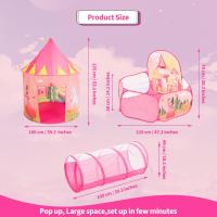 Kids Play Tent, túnel de bebé y bola Pit Kids Pop-up Tent adecuado para uso en interiores y exteriores para niños y niñas (Space Rocket) - details 8
