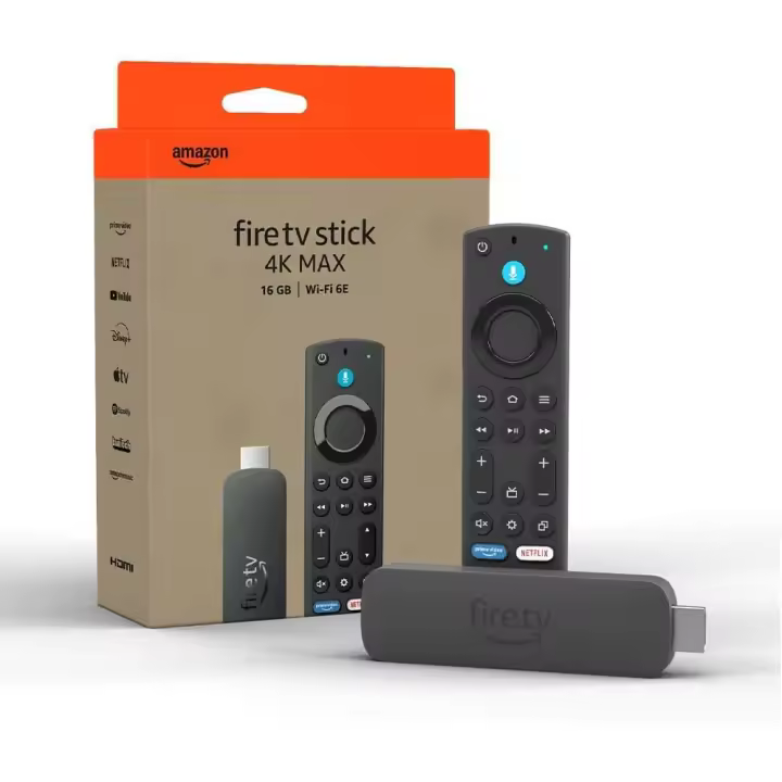 Fire Stick TV HD/4K/4K MAX, Amazon (Última Generación), con mando por voz Alexa, Dispositivo de streaming HD compatible con Wi-Fi 6, Dolby Vision, Dolby Atmos y HDR10+ - 1
