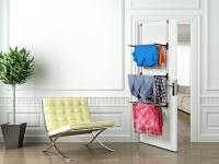ARISE SHOP-Tendedero Colgante para Puerta, Metal/Plástico,3 Niveles, 12 Varillas,Espacio Total Tendido 6.5m,Tendedero Puerta 6,5 metros Plegable 3 Estantes - details 4
