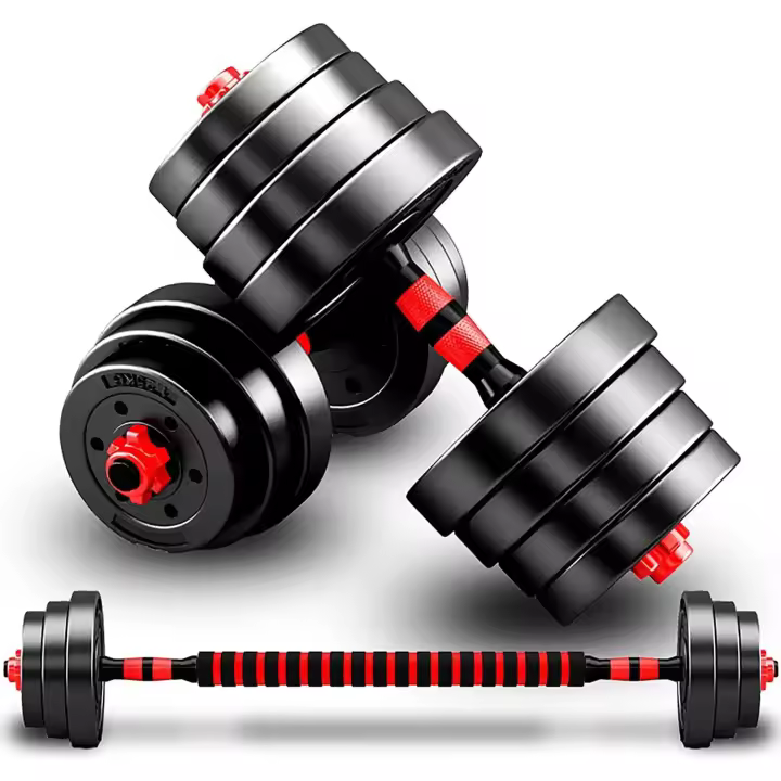Ozio Fitness Kit Set 15 Kg de Mancuernas Ajustables Multifit - Ideal para Desarrollar Músculos y Mejorar Resistencia Fitness Musculación - 1