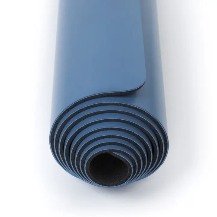 Naturyoga l Esterilla de Yoga Premium BluIndia l Antideslizante l Super agarre l Color Azul - 1