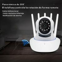 Cámara de vigilancia interior WiFi HD, Giro 360°, Audio 2 Vías, Visión Nocturna, App Móvil – Jortan Tech - details 1