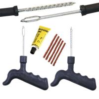 Kit De Reparación De Neumáticos Con Bandas De Goma Herramientas De Reparación De Ruedas Para Automóviles Estuche De Emergencia Para Agujeros En Los Neumáticos - details 8