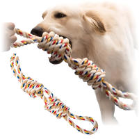 DOG'S LIGHT Animal Kingdom Juguete de Cuerda para Perros Duradero | Mordedor Resistente para Razas Medianas y Grandes | 100% Algodón Natural | Promueve la Salud Dental - details 1