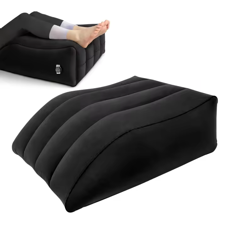 Almohadas Inflables Para Piernas Almohada De Wedge Portátil Para Mejorar La Circulación Y Reducir La Hinchazón Almohada De Elevación De Piernas - 1