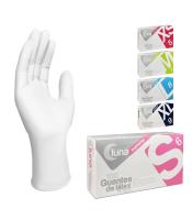 LUNA CAJA DE 100 GUANTES DE LÁTEX SIN POLVO SUPREME - details 1
