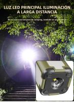 Lámpara De Camping LED Solar Recargable 4500mAh 1000LM Banco De Energía Emergencia 6 Modos De Luz Plegable Para Camping Pesca - details 28