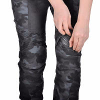 Pantalones De Motociclista Para Mujer PK720 Colección Primavera/Verano Clásicos De Leno Elastico Ajustados Con Cuatro Marchas - details 14