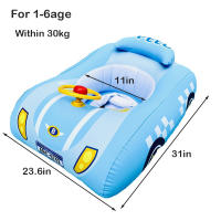 Rooxin Flotador De Coche Para Bebé Asiento Inflable De Natación Para Niños Circulo De Natación Para Agua Juguete De Baño - details 0