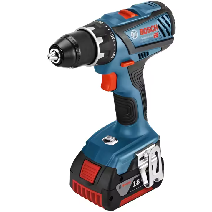 Bosch Professional GSR 18V-28 06019E610C Akku-Bohrschrauber 18V 4.0Ah Li-ION INCL. 2. Batería recargable con tubo - 1