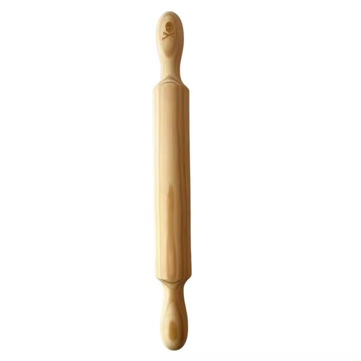 Rodillo de amasar H.39,5cm en madera Scalpers Home - 1