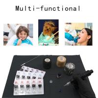 50/125PCS Almohadillas De Tatuaje Desechables Negras Fundas Para Mesa De Tatuaje Suministros De Papel Higiénico Para Pacientes Dentales - details 7