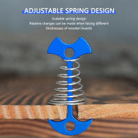 1/5Pcs Ganchos De Tenda Ajustables Con Resorte De Piso Para Acampar Palos De Suelo De Forma De Pescuezo Anclaje Para Tenda Y Awning Accesorios Para Deporte Al Aire Libre - details 3
