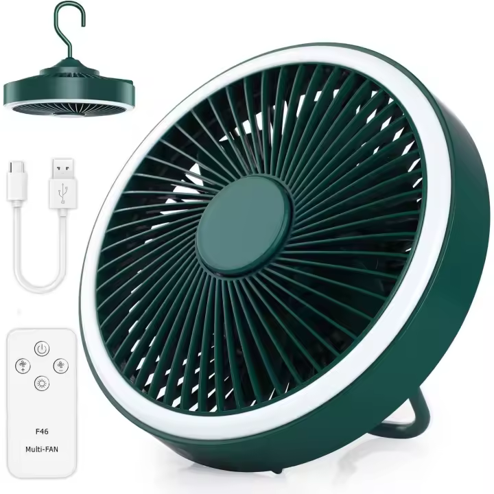 Ventilador Recargable USB Ángelo 2000mah | Potente y Silencioso - 1