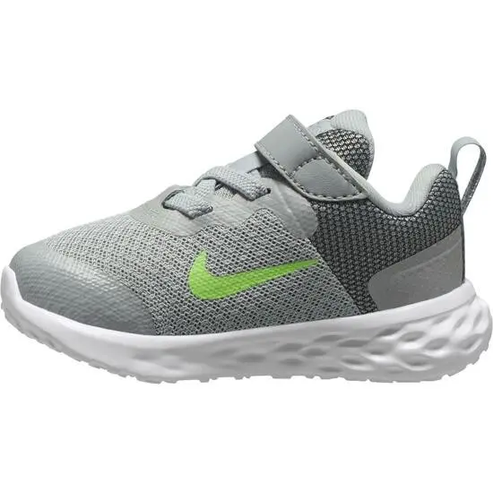 NIKE REVOLUTION 6 NN TDV GRIS/LIMA 009 - 1