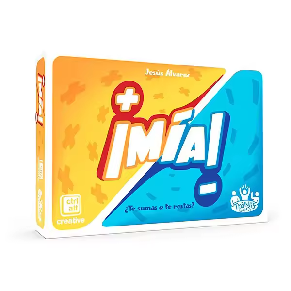 Mía - Juego de Cartas de Operación Matemática Rápido y Divertido - 1
