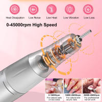 Máquina De Uñas Eléctrica 45000RPM Taladro Profesional Para Pulir Y Modelar Uñas Máquina De Manicura Con Accesorios Incluidos - details 3