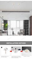 Lámpara De Tubo De Yeso Integrado GU10 LED Antirreflejo Sin Marco Para Iluminación De Techo Sala De Estar Dormitorio Pasillo - details 22
